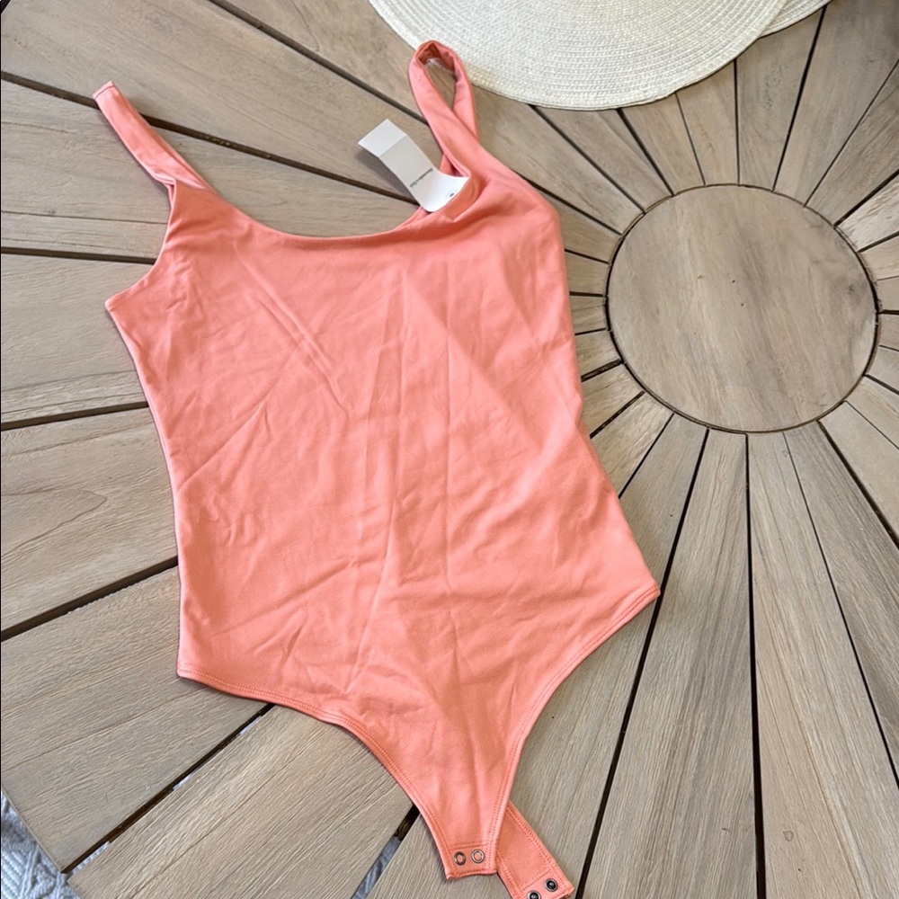 Abercrombie Coral Bodysuit XS